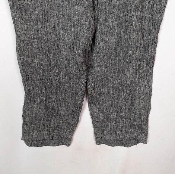 NEW Liv By Habitat Clothes 2X Wide Lantern Pant Linen Crinkled Lagenlook Boho - Picture 5 of 9